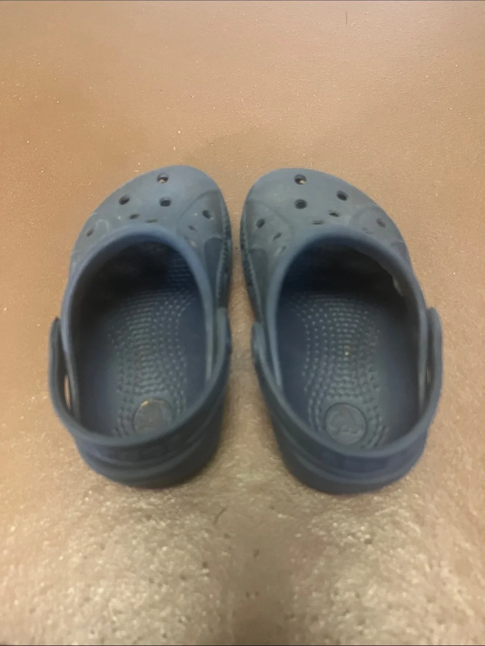 Toddler Crocs Navy Blue